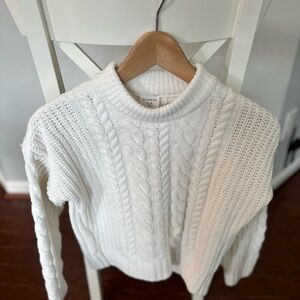 Girls Abercrombie Chenille Sweater